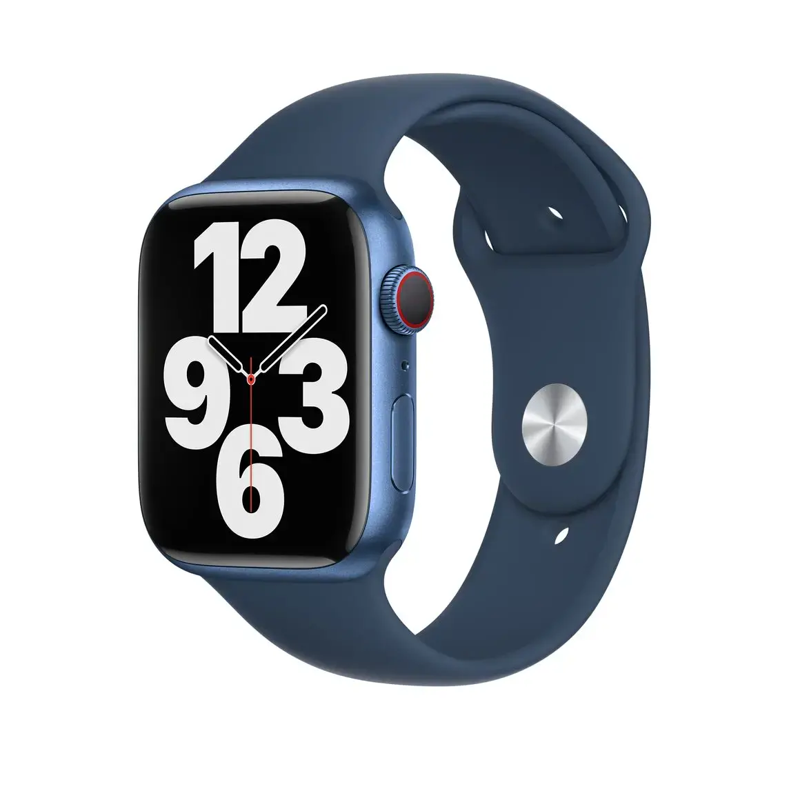 Ремінець Apple Abyss Blue Sport Band для Apple Watch 44/45/46/49mm (MKUW3)