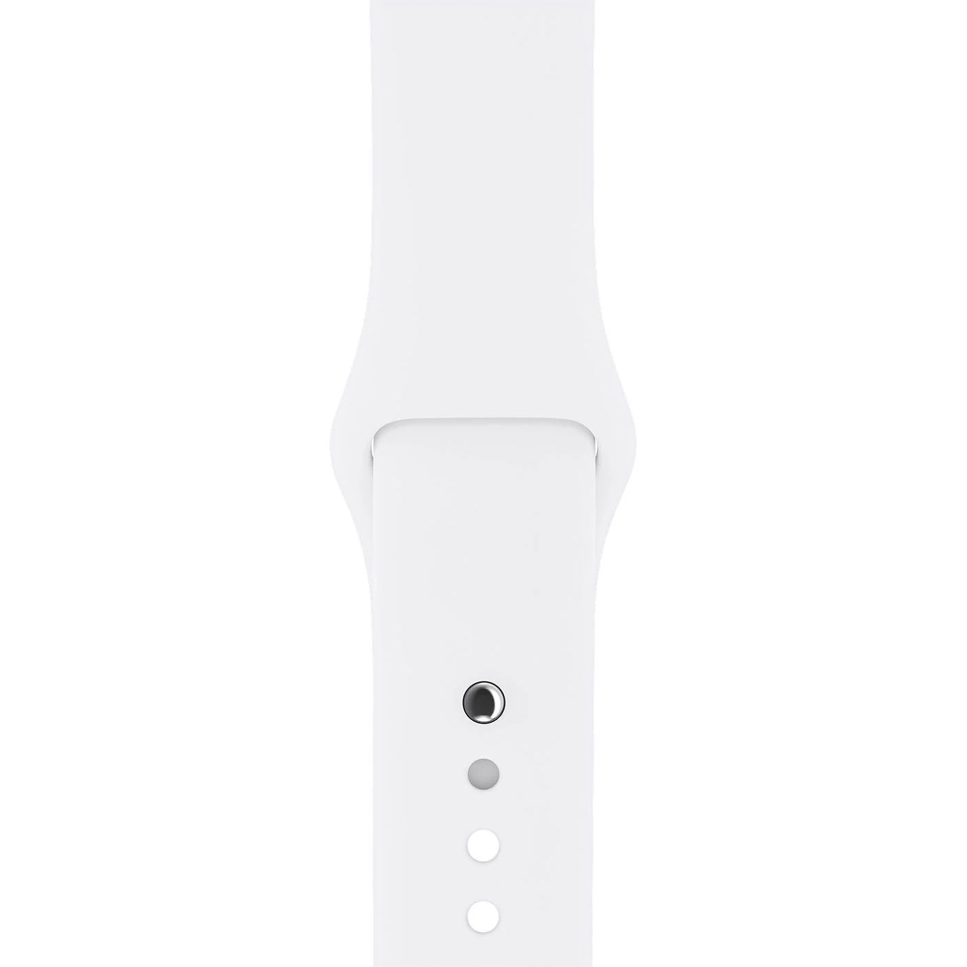 Ремешок Apple White Sport Band (MTP52, MJ4E2, MQ3N2) для Apple Watch 38/40mm