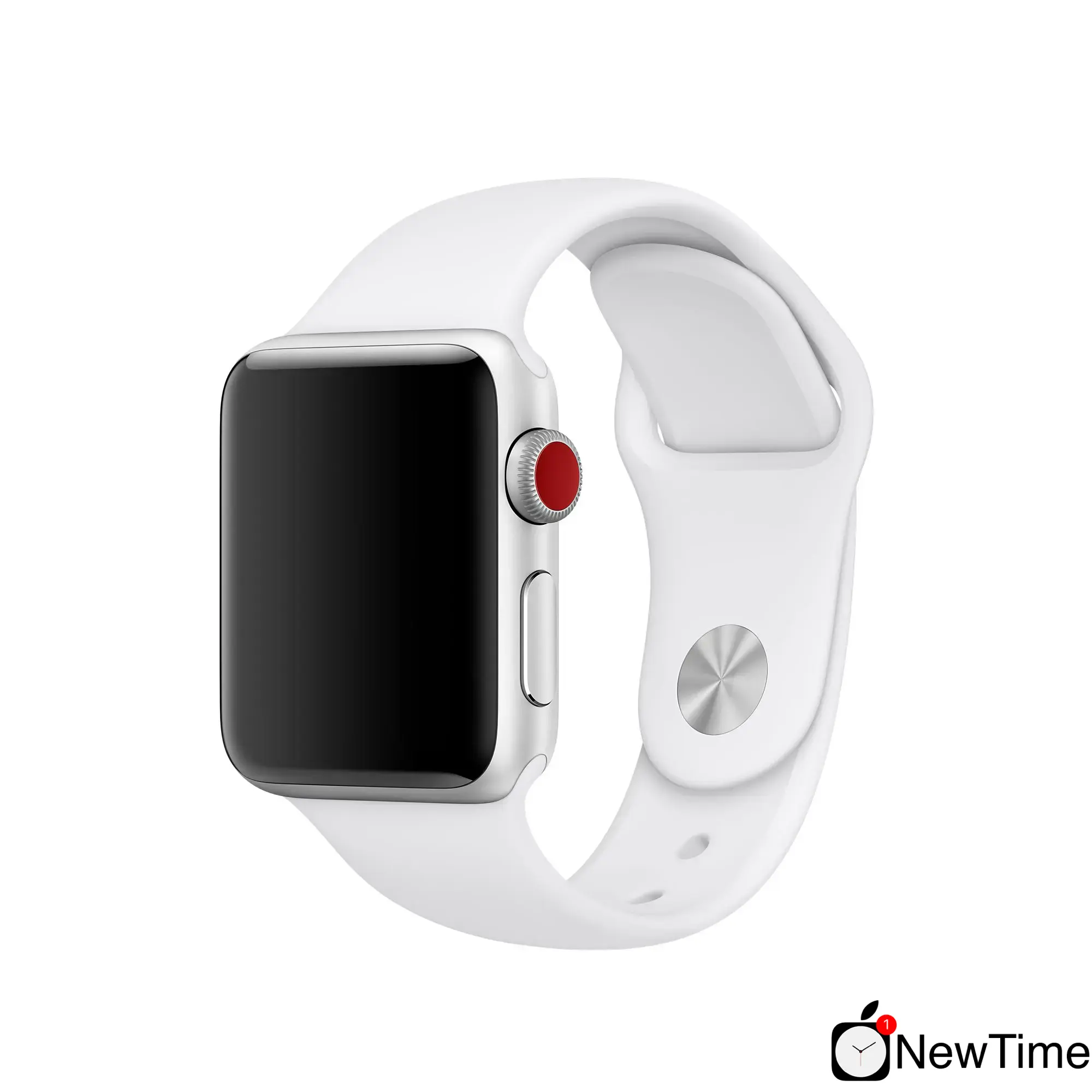 Ремешок Apple White Sport Band (MTPK2, MJ4M2, MQ3Q2) для Apple Watch 44/45/46/49mm