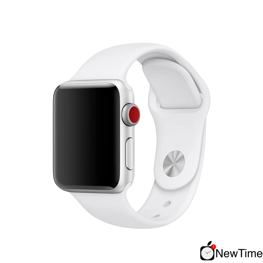 Ремінець Apple White Sport Band (MTPK2, MJ4M2, MQ3Q2) для Apple Watch 44/45/46/49mm