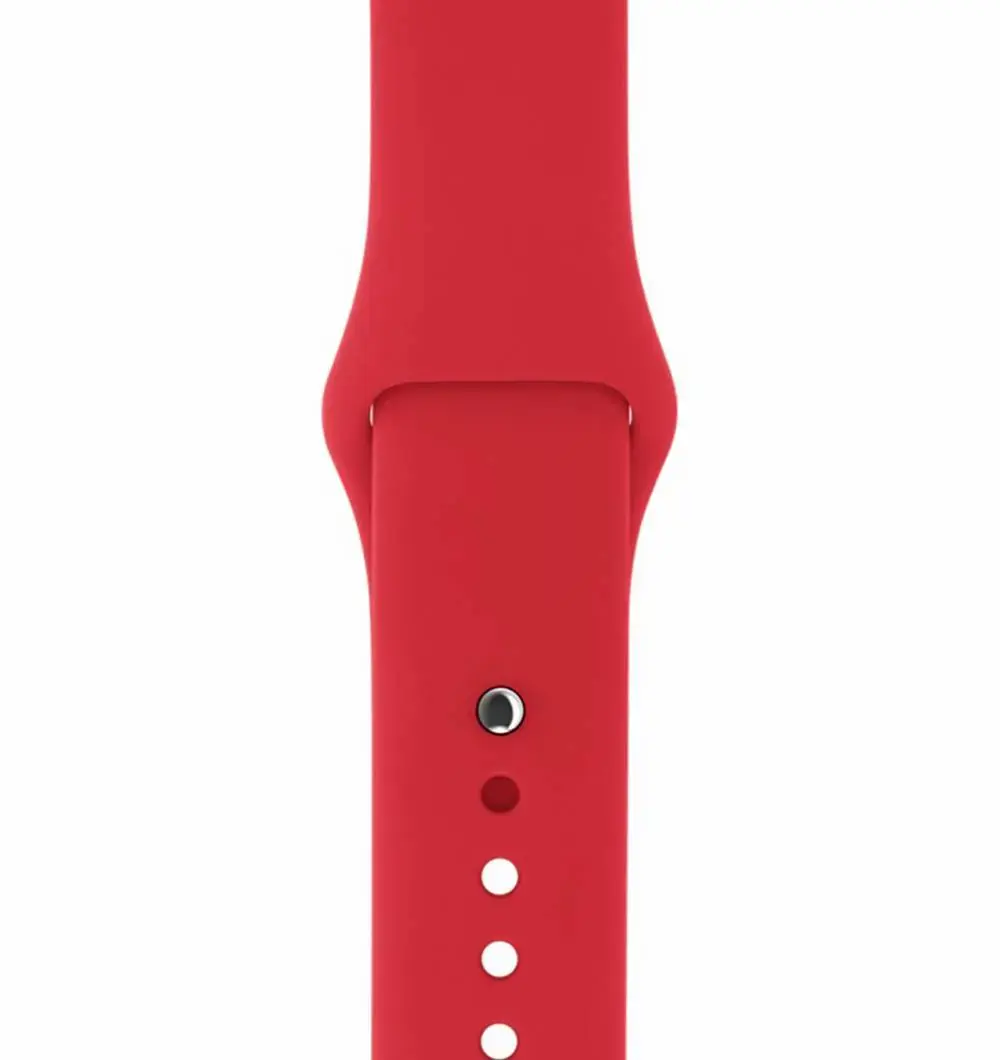 Ремешок Apple PRODUCT Red Sport Band (MU9N2, MQXE2, MLDJ2) для Apple Watch 44/45/46/49mm