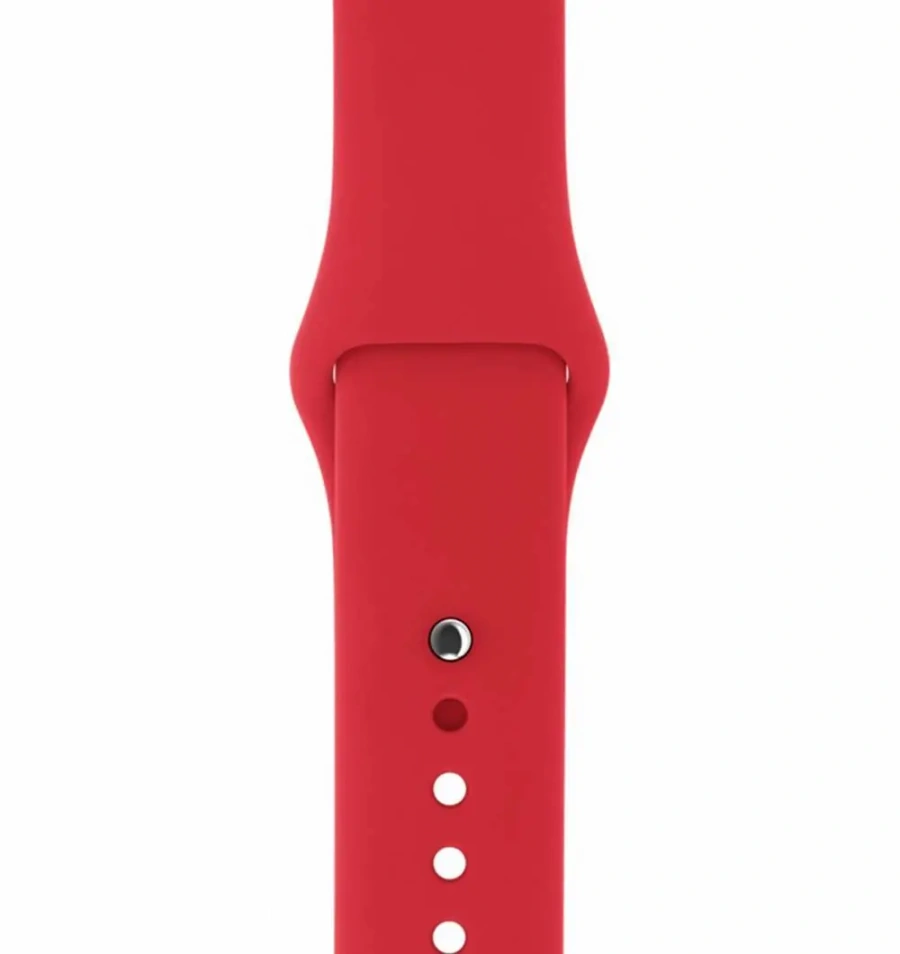 Ремінець Apple PRODUCT Red Sport Band (MU9N2, MQXE2, MLDJ2) для Apple Watch 44/45/46/49mm
