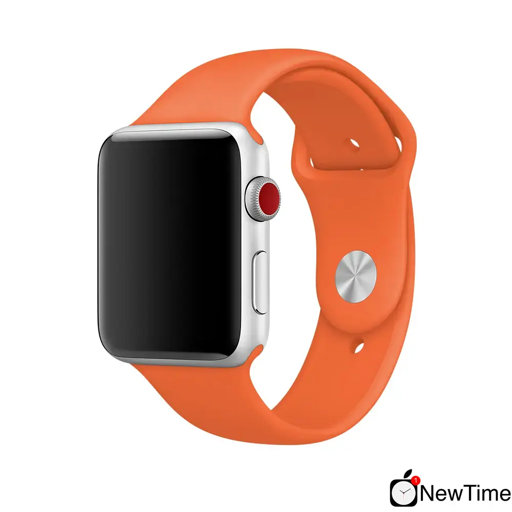 Ремешок Apple Spicy Orange Sport Band (MQUT2) для Apple Watch 38/40/41/42mm