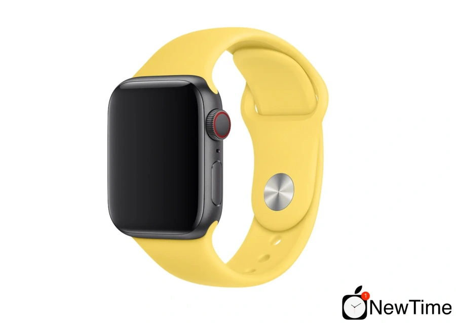Ремешок Apple Canary Yellow Sport Band (MV6A2) для Apple Watch 38mm/40mm