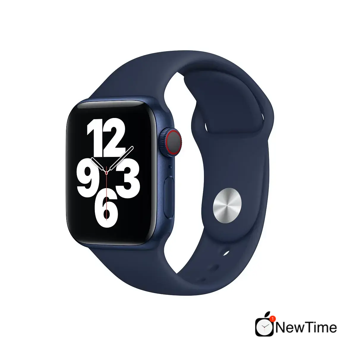 Ремешок Apple Deep Navy Sport Band (MYAX2) для Apple Watch 44/45/46/49mm OPEN BOX