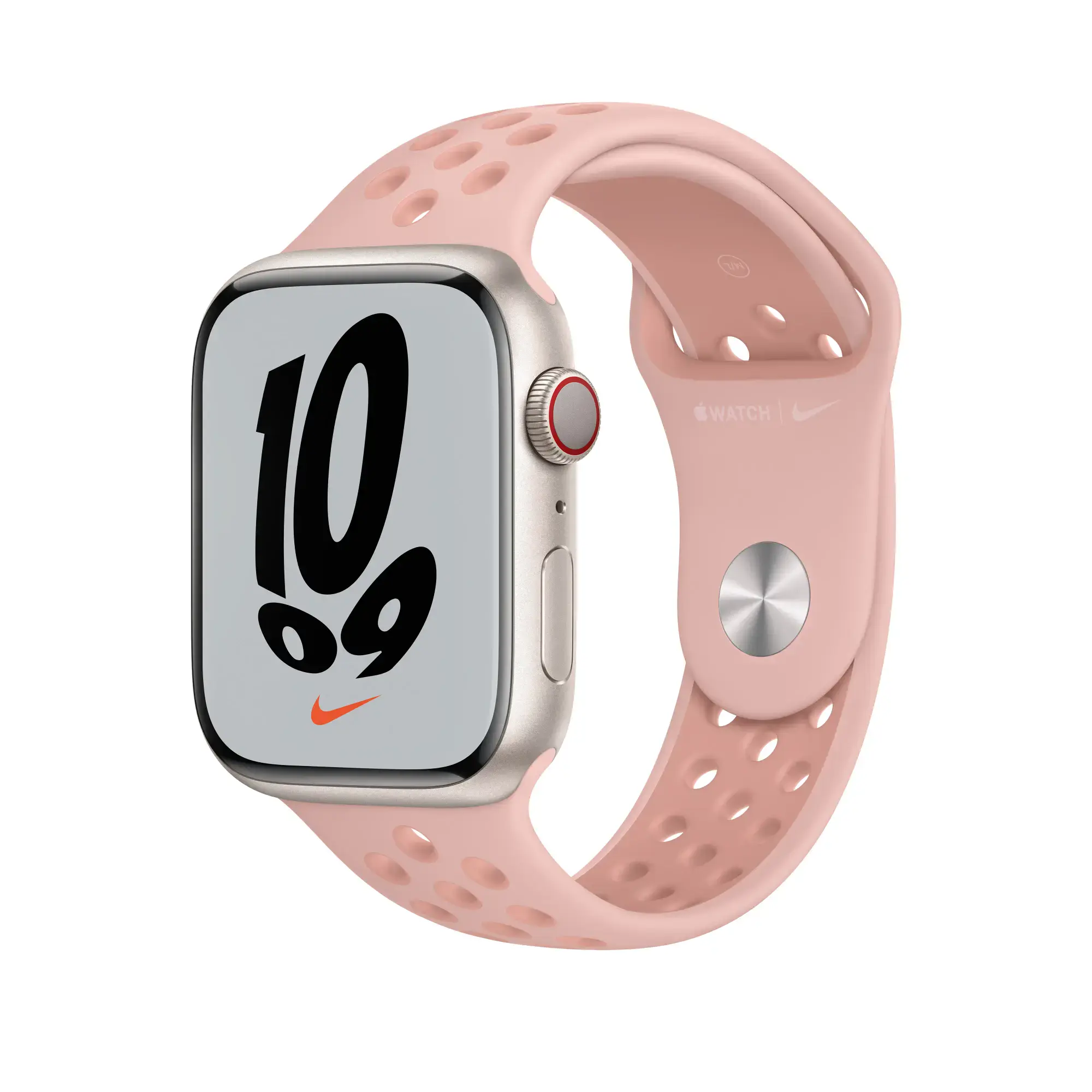 Ремешок Apple Pink Oxford/Rose Whisper Nike Sport Band для Apple Watch 44/45/46/49mm (MN6Q3)