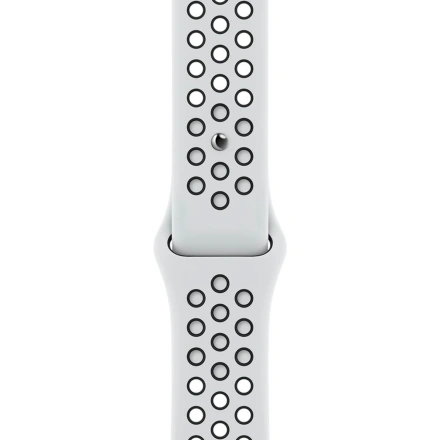 Ремешок Apple Pure Platinum/Black Nike Sport Band для Apple Watch 40/41mm (ML843)