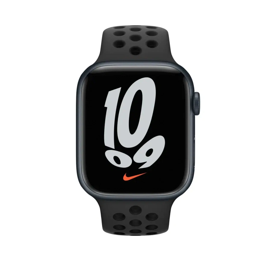 Ремінець Apple Anthracite/Black Nike Sport Band для Apple Watch 44/45/46/49mm (ML883)