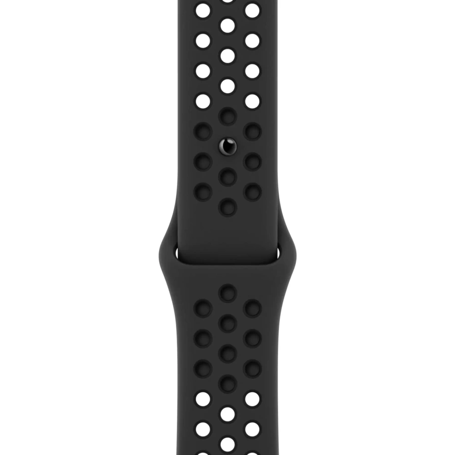 Ремінець Apple Anthracite/Black Nike Sport Band для Apple Watch 44/45/46/49mm (ML883)