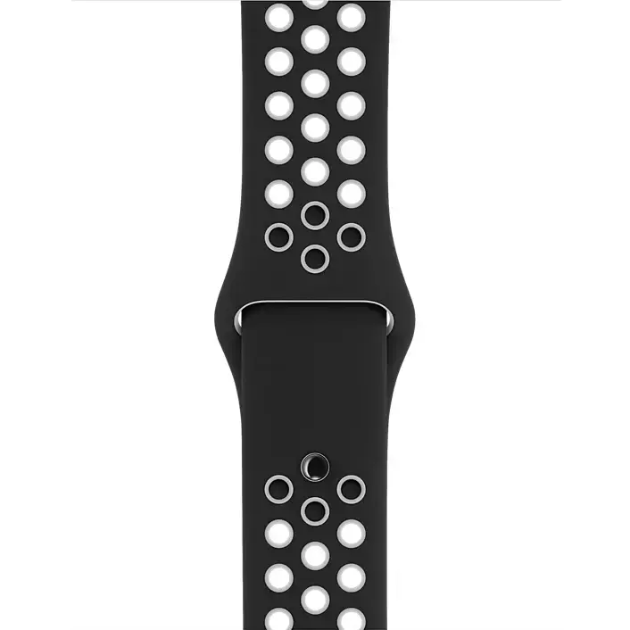 Ремешок Apple Black/White Nike Sport Band (MRHM2) для Apple Watch 44/45/46/49mm