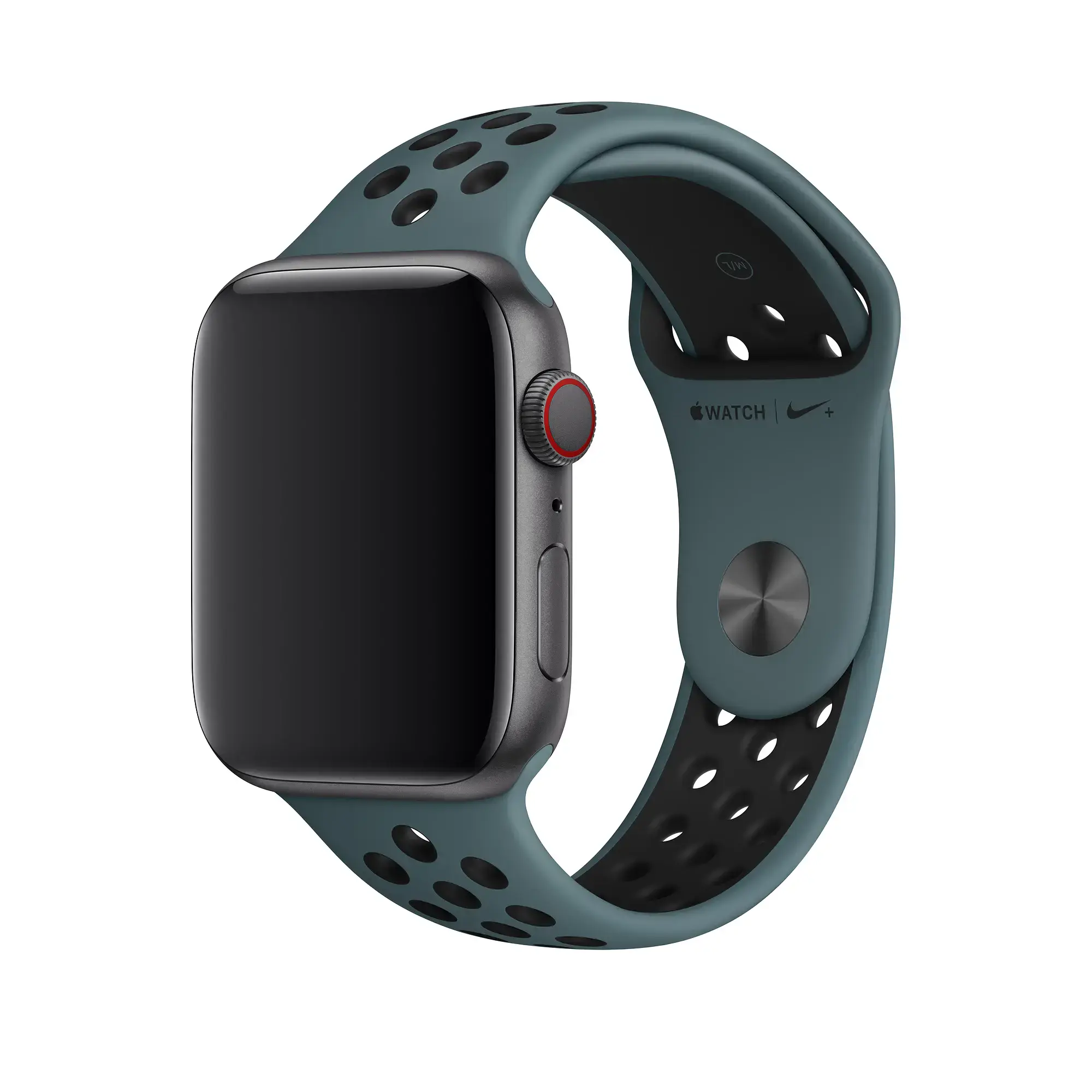 Ремешок Apple Celestial Teal/Black Nike Sport Band (MTP32) для Apple Watch 44/45/46/49mm
