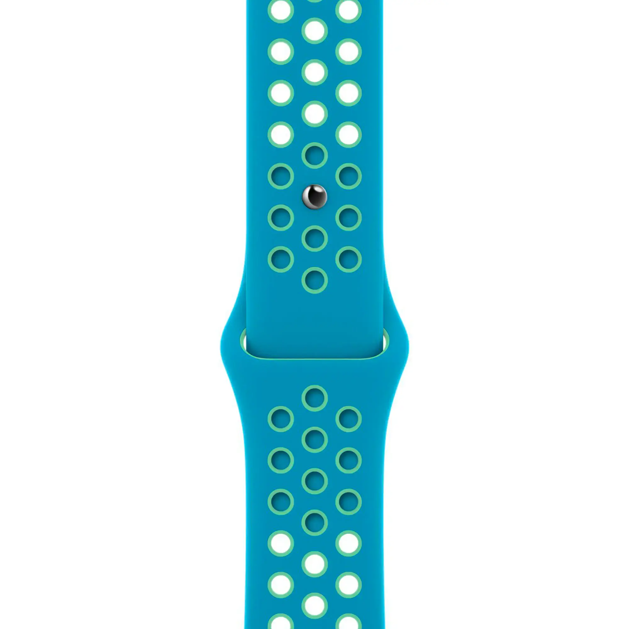 Ремешок Apple Chlorine Blue/Green Glow Nike Sport Band (MJ6H3) для Apple Watch 38/40/41/42mm