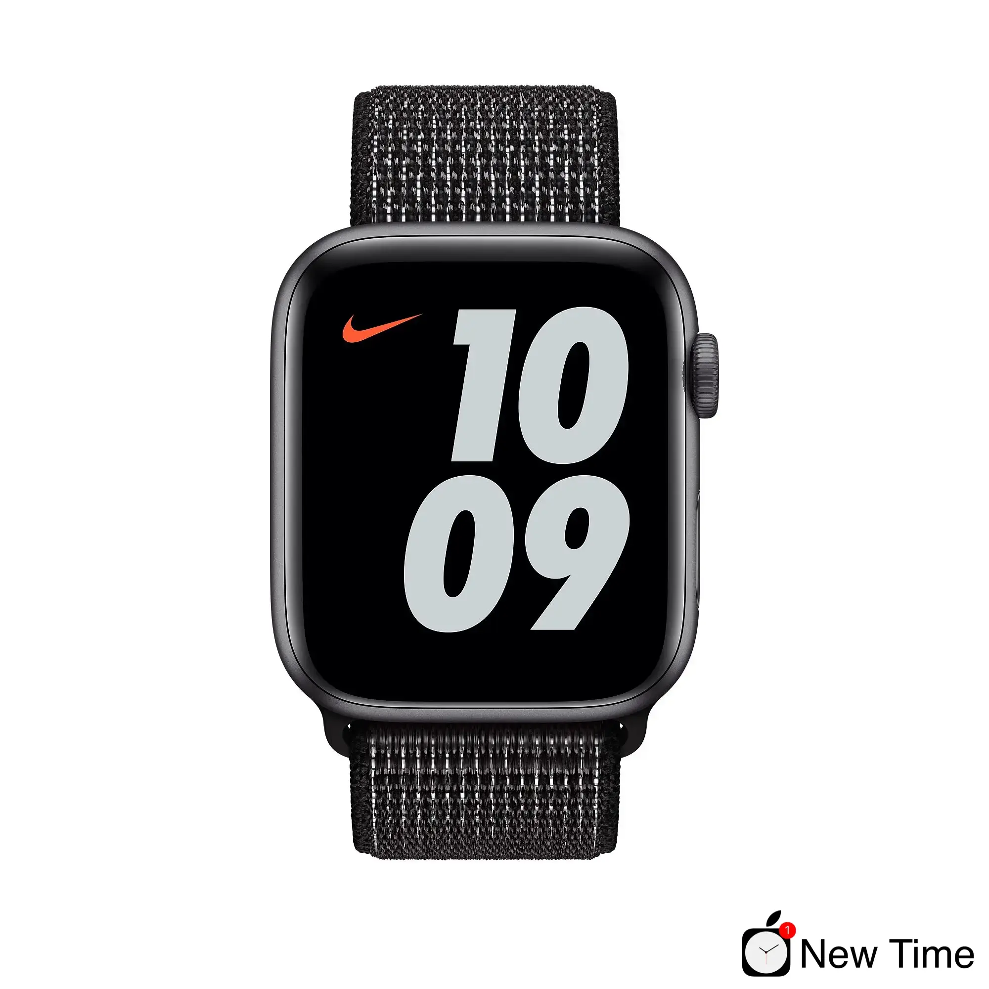 Ремінець Apple Black Nike Sport Loop (MX812) для Apple Watch 44/45/46/49mm