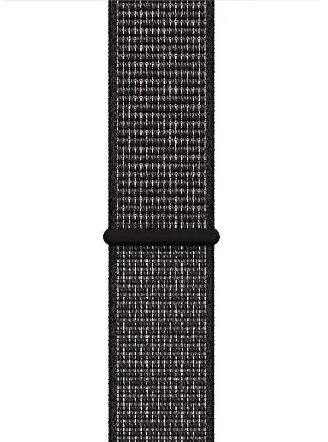 Ремінець Apple Black Nike Sport Loop (MX812) для Apple Watch 44/45/46/49mm