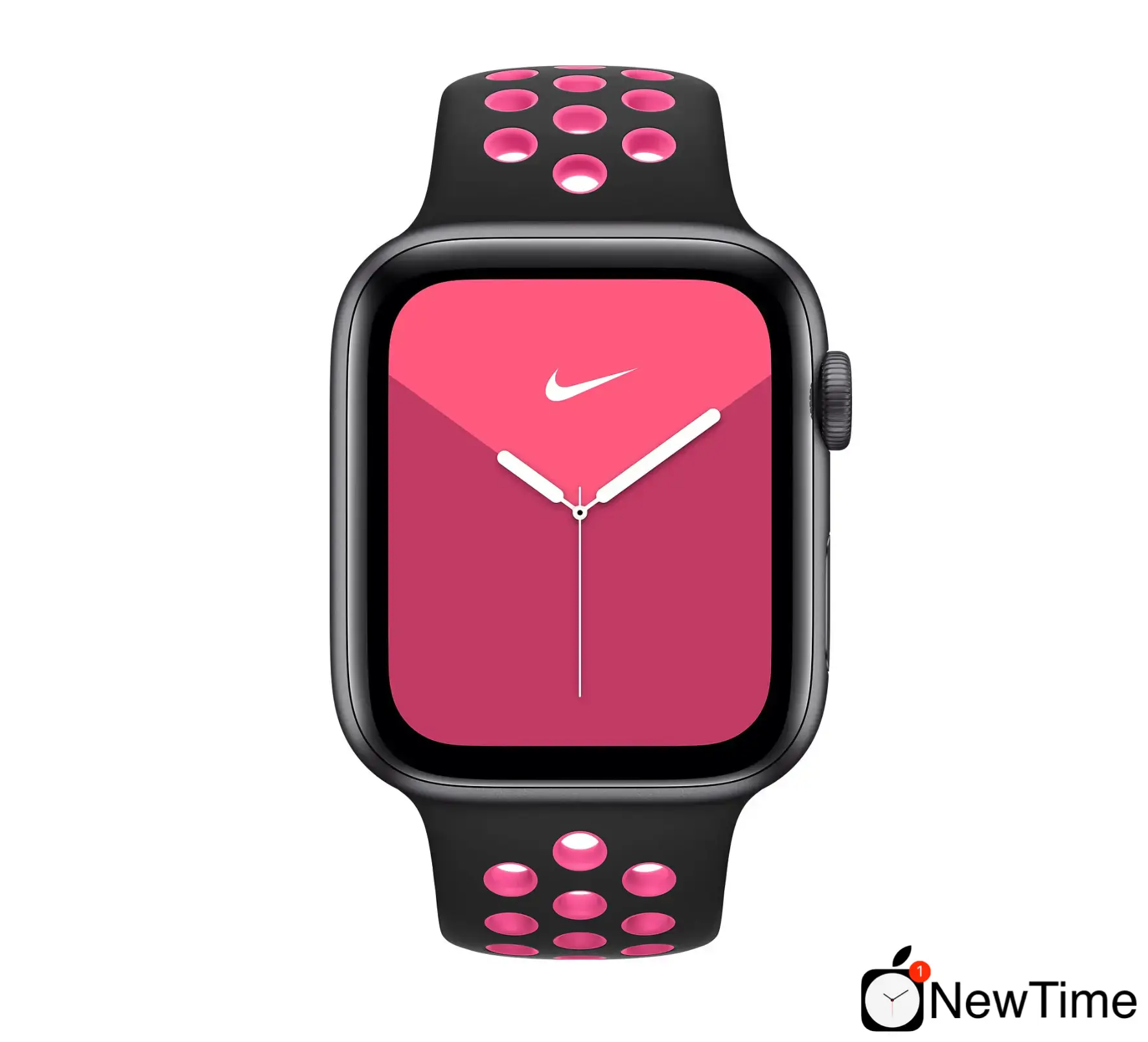 Ремешок Apple Blast Nike Sport Band (MWU72) для Apple Watch 38/40/41/42mm Black/Pink