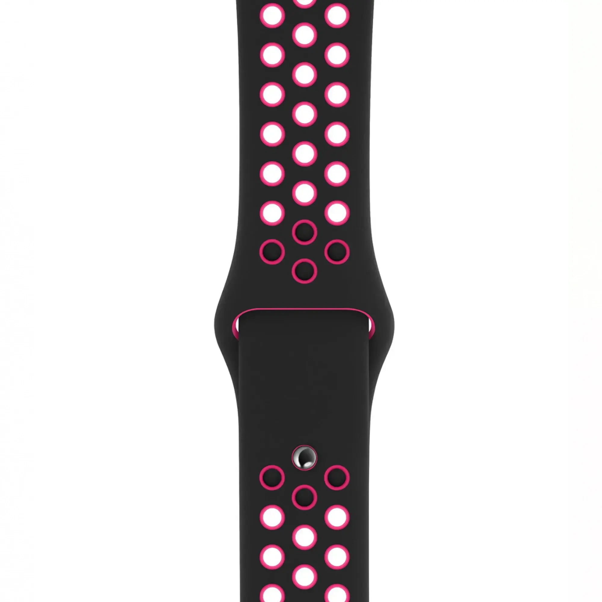 Ремешок Apple Blast Nike Sport Band (MWU72) для Apple Watch 38/40/41/42mm Black/Pink