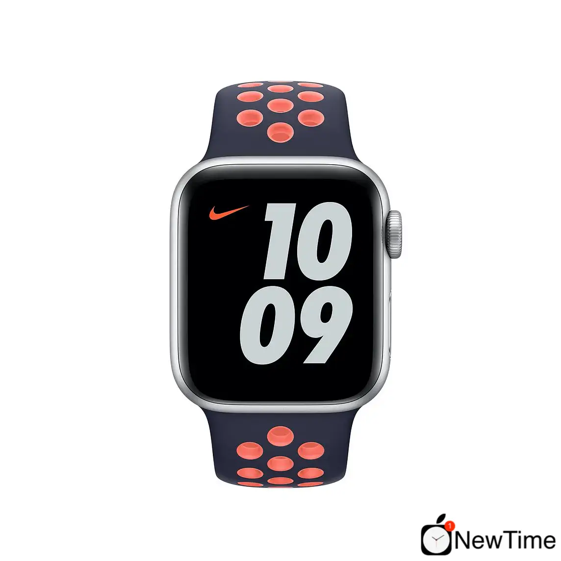 Ремешок Apple Blue Black/Bright Mango Nike Sport Band (MG3X3) для Apple Watch 44/45/46/49mm