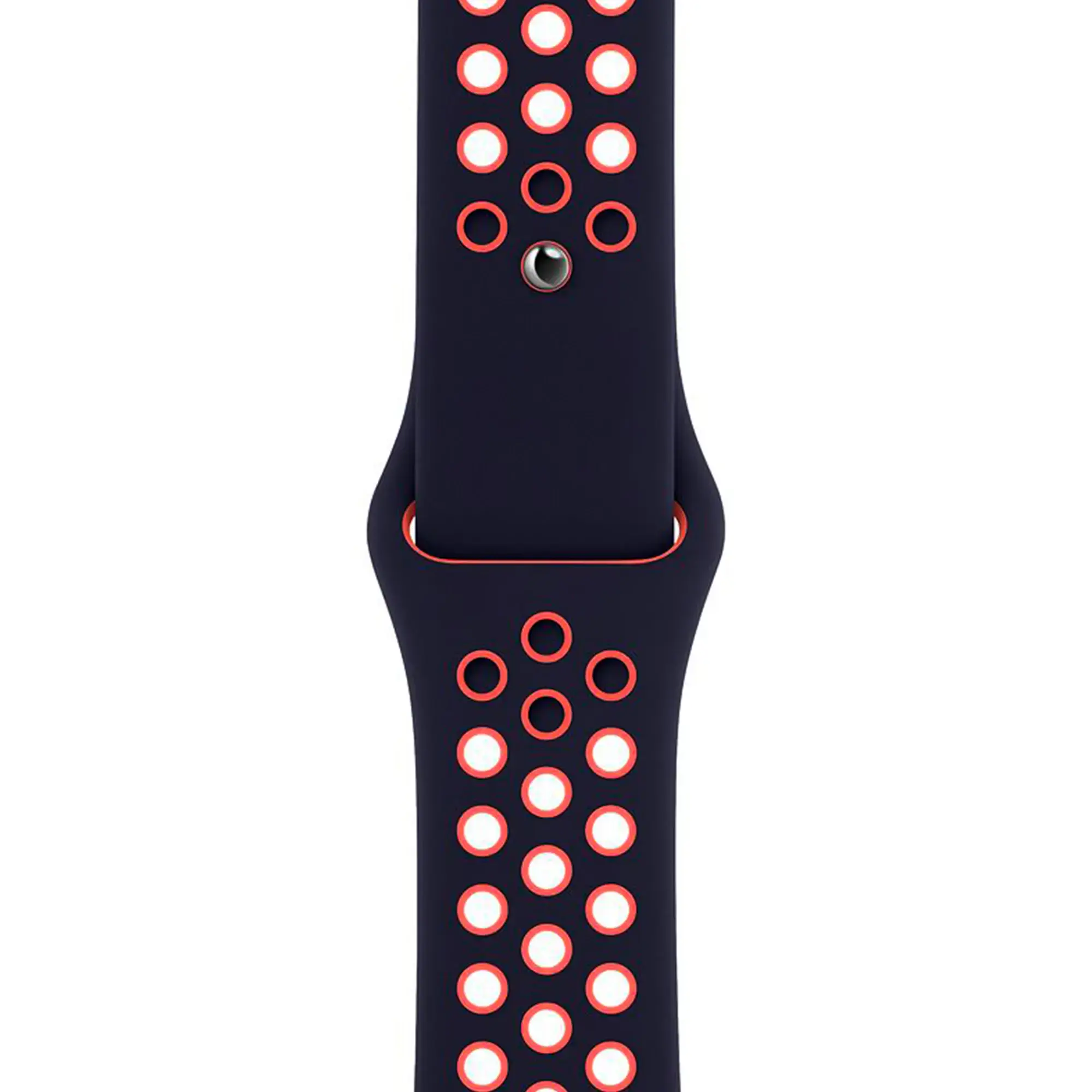 Ремешок Apple Blue Black/Bright Mango Nike Sport Band (MG3X3) для Apple Watch 44/45/46/49mm