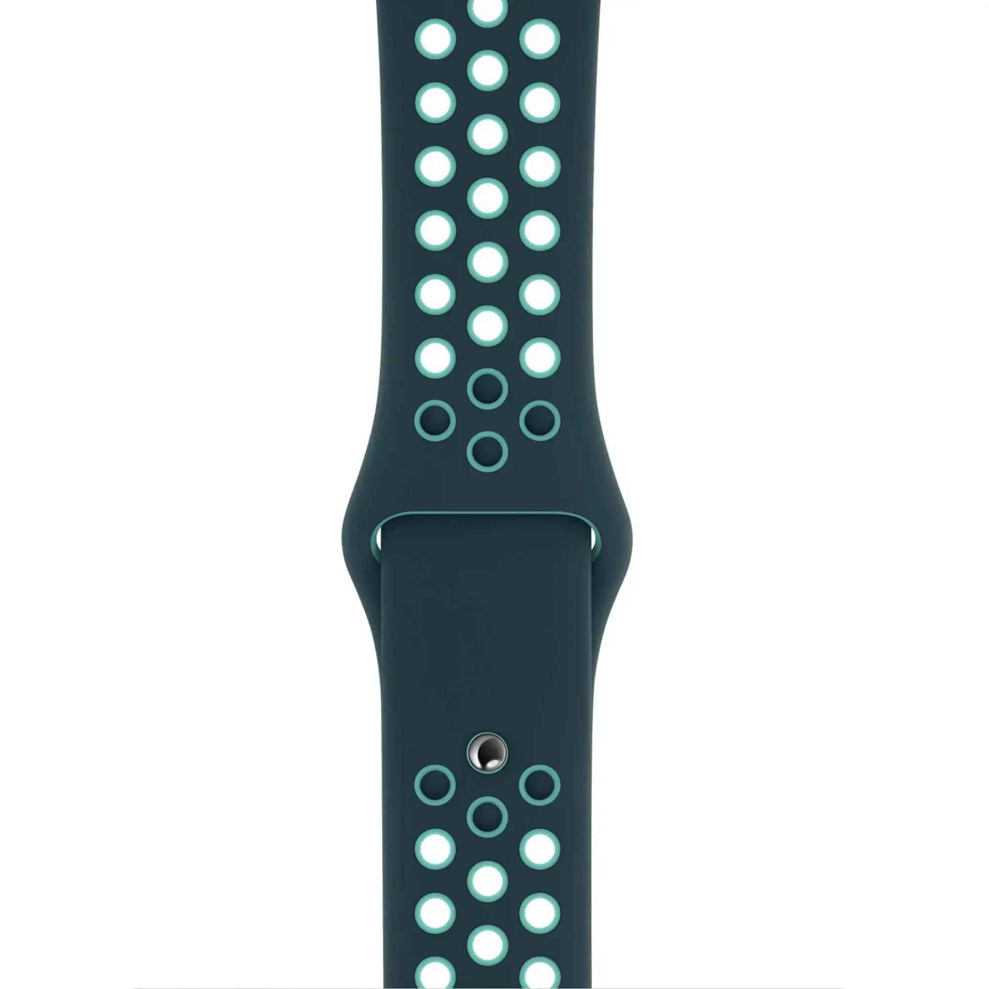 Ремешок Apple Midnight Turquoise/Aurora Green Nike Sport Band (MXQX2) для Apple Watch 38/40/41/42mm