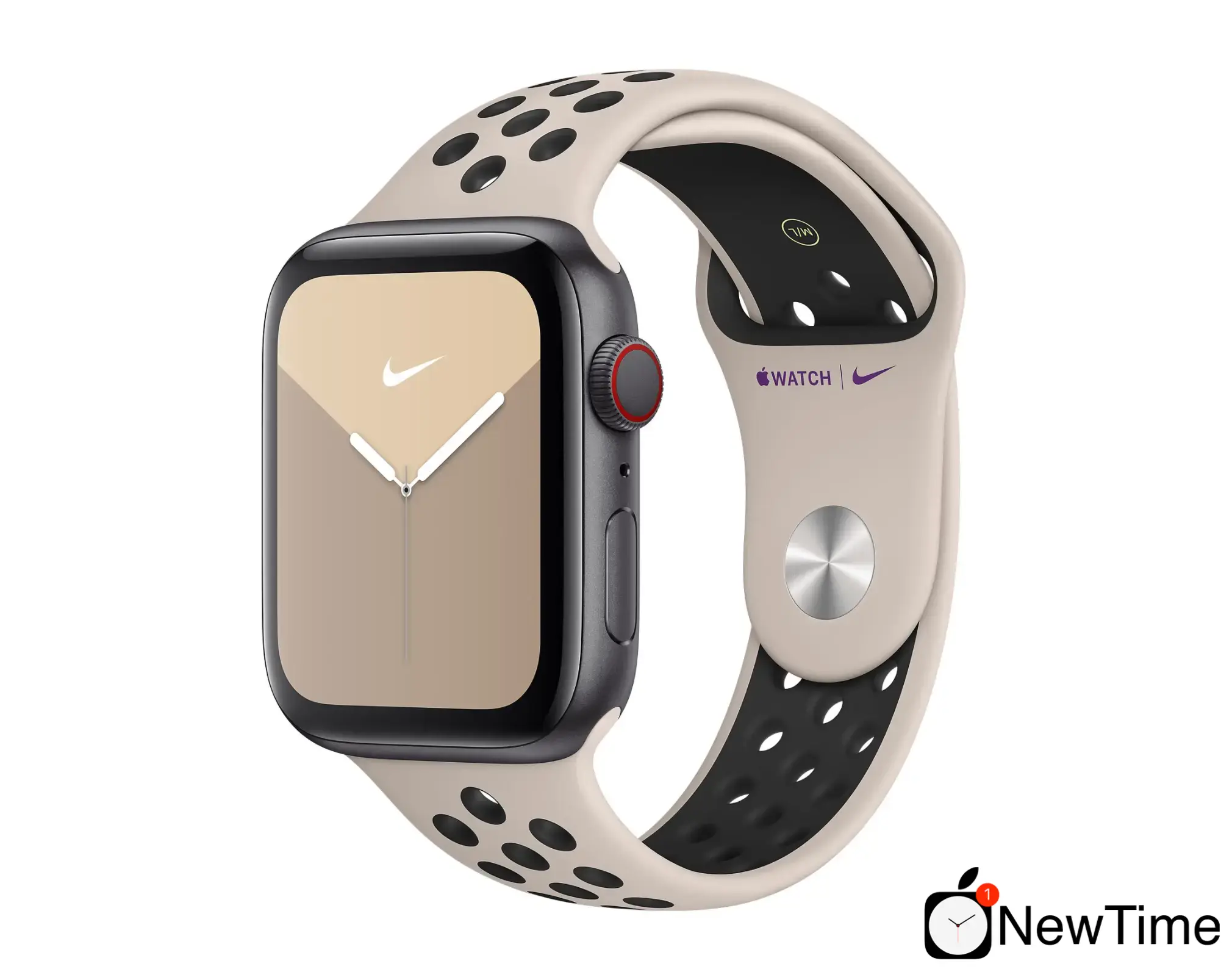 Ремешок Apple Nike Sport Band (MWUD2) для Apple Watch 44/45/46/49mm Desert Sand/Black