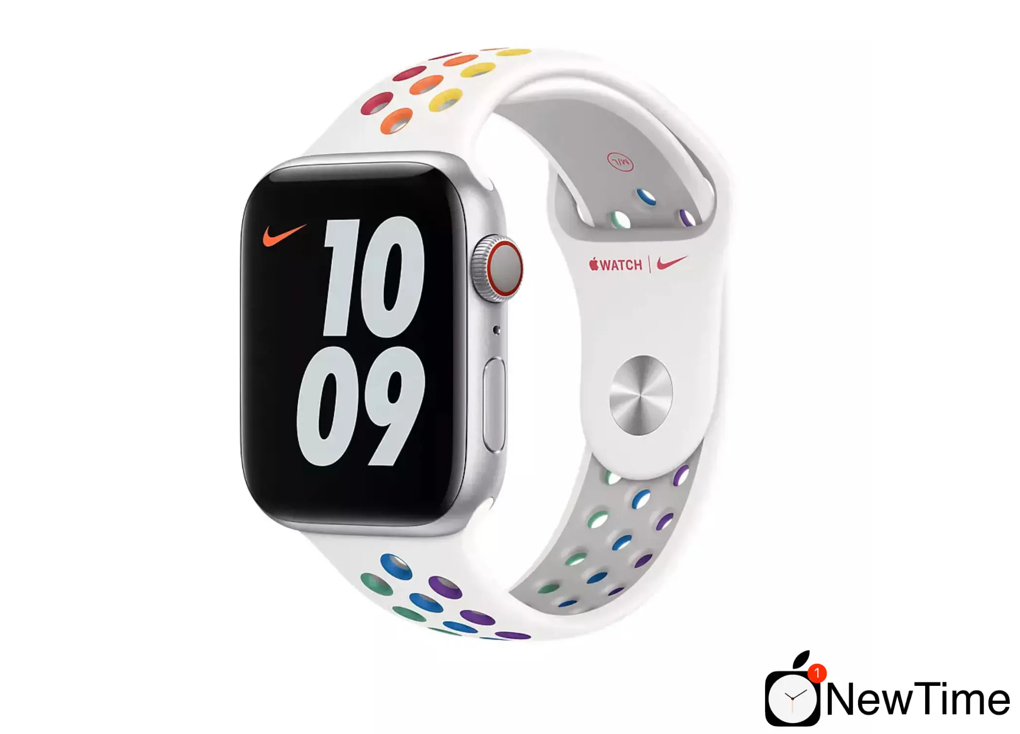 Ремешок Apple Pride Edition Nike Sport Band (MYD62) для Apple Watch 44/45/46/49mm
