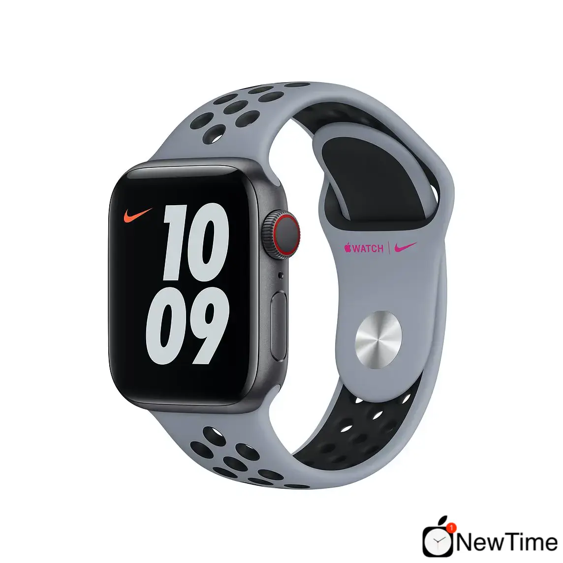 Ремешок Apple Obsidian Mist/Black Nike Sport Band (MG3V3) для Apple Watch 38/40/41/42mm