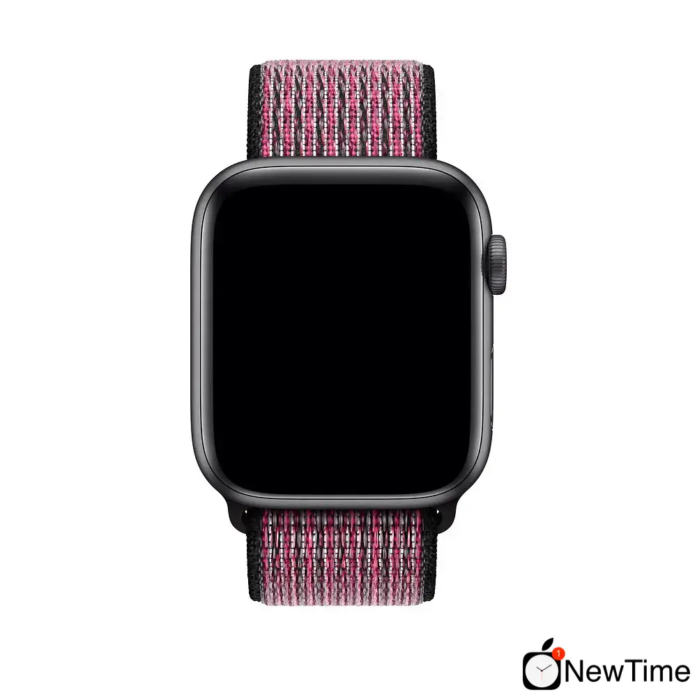 Ремешок Apple Pink Blast/True Berry Nike Sport Loop (MWU42) для Apple Watch 44/45/46/49mm