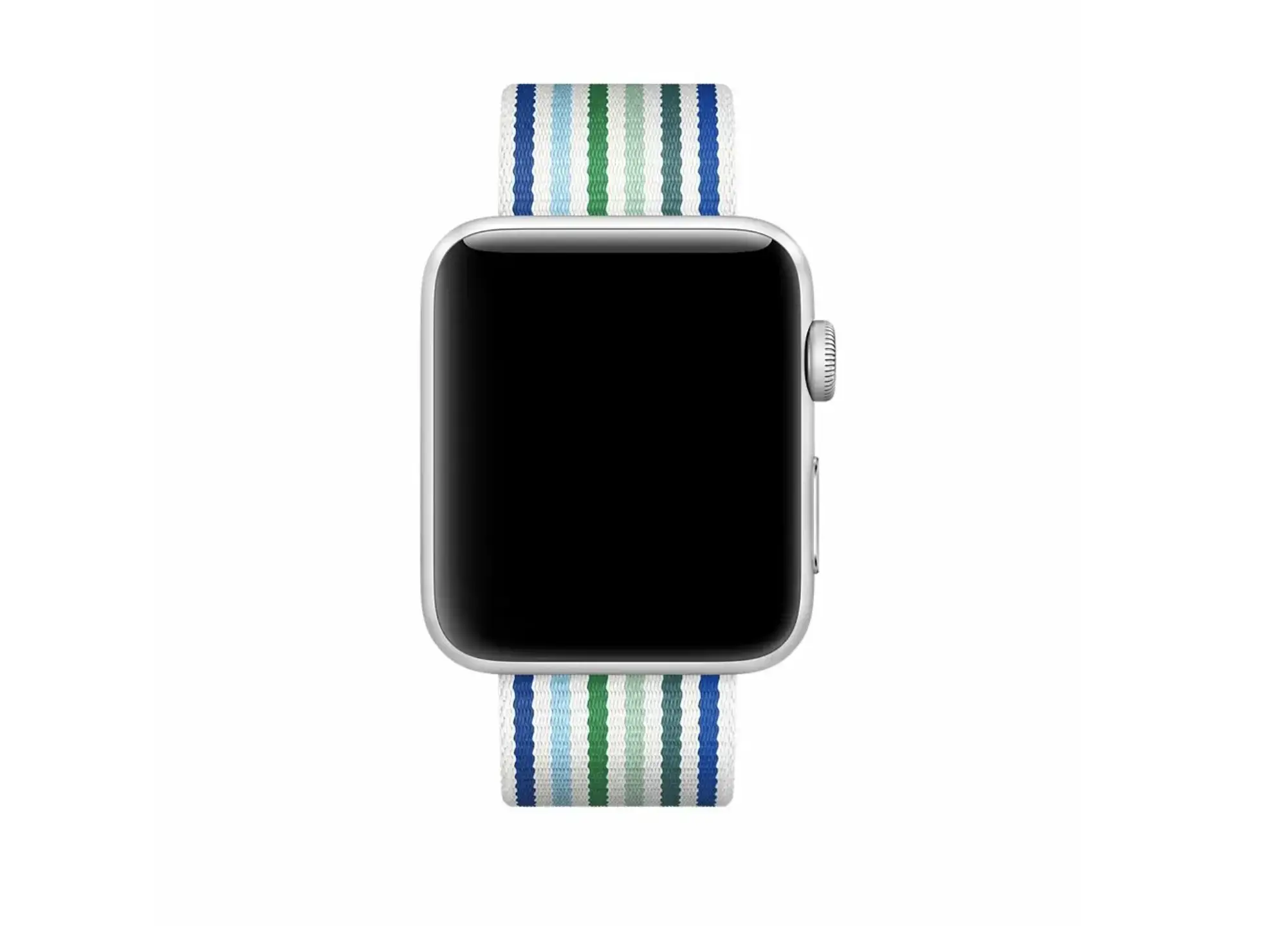 Ремешок Apple Blue Stripe Woven Nylon (MRHG2) для Apple Watch 44/45/46/49mm