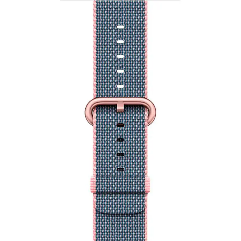 Ремешок Apple Light Pink/Midnight Blue Woven Nylon Band (MNK62) для Apple Watch 38/40/41/42mm