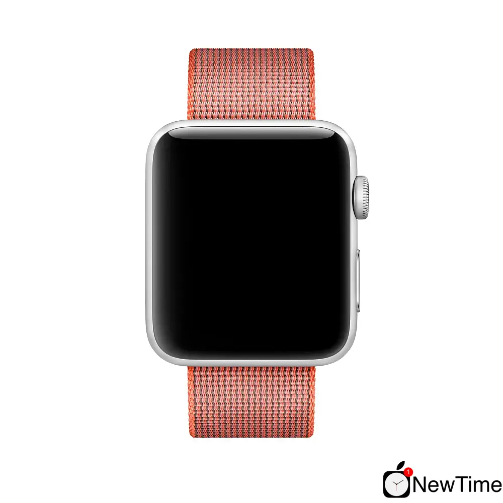 Ремешок Apple Space Orange/Anthracite Woven Nylon Band (MNKF2, MNK52) для Apple Watch 44/45/46/49mm