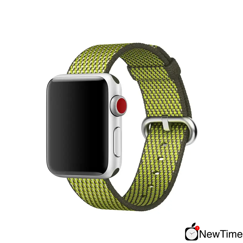 Ремінець Apple Dark Olive Check Woven Nylon Band (MQVF2) для Apple Watch 38/40/41/42mm