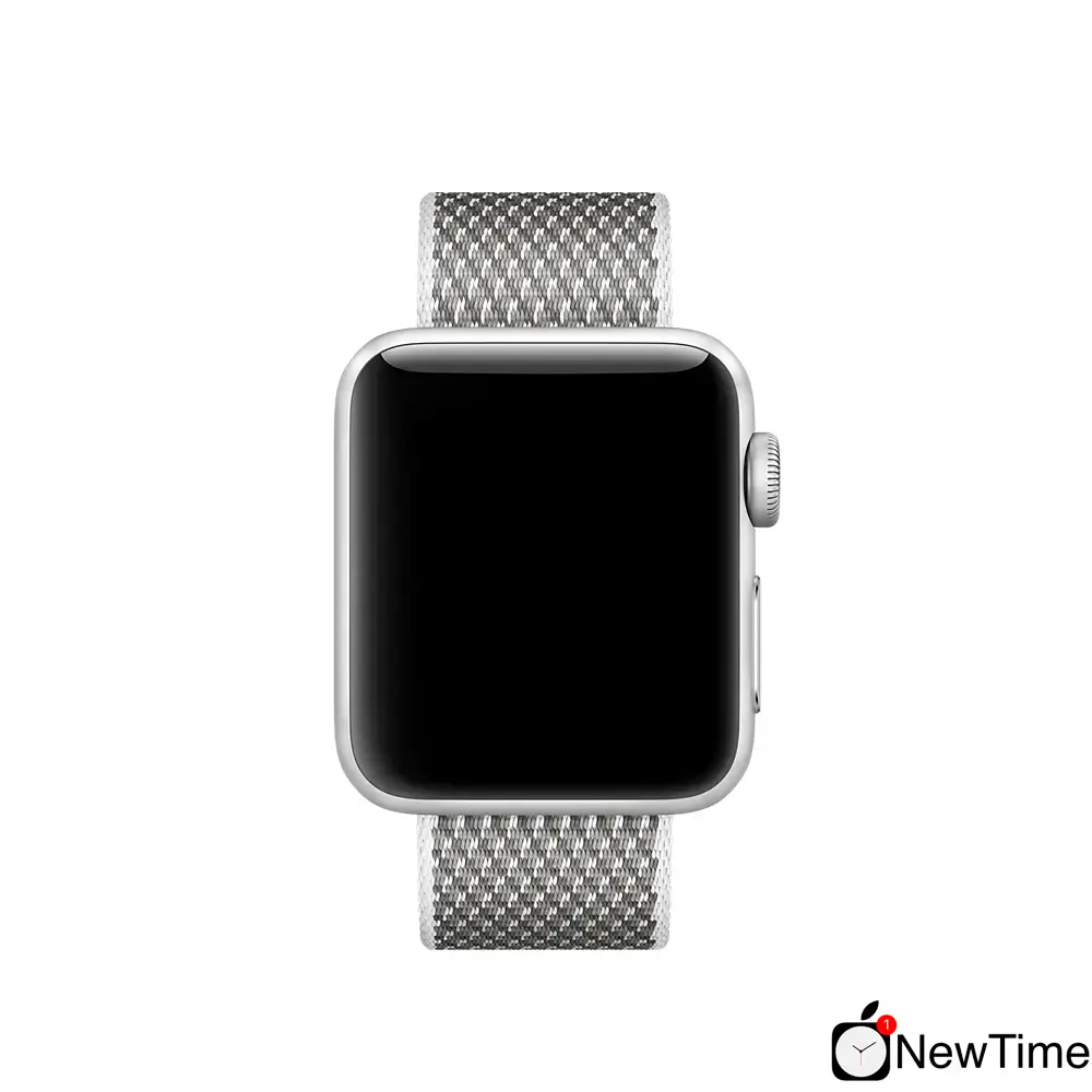 Ремінець White Check Woven Nylon Band (MQVL2) для Apple Watch 44/45/46/49mm