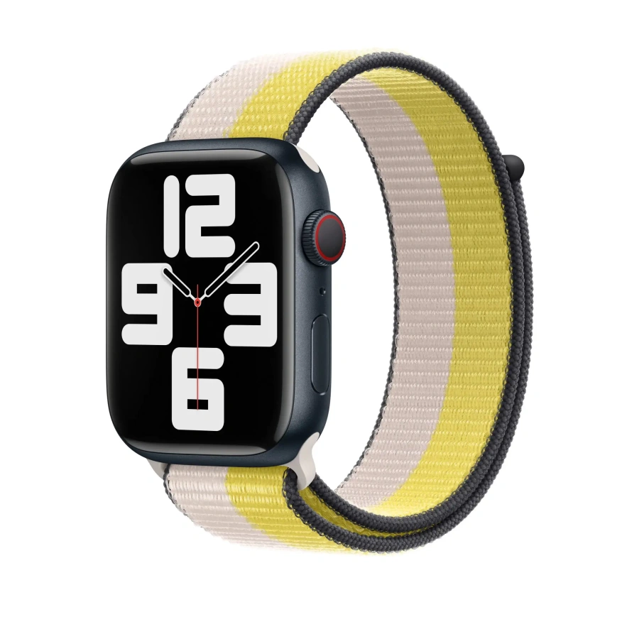 Ремешок Apple Oat Milk/Lemon Zest Sport Loop для Apple Watch 44/45/46/49mm (MN5T3)