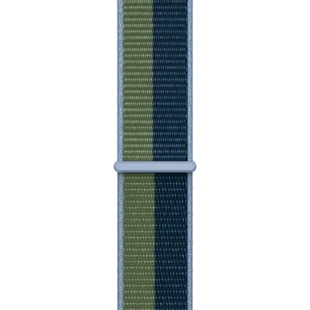 Ремешок Apple Abyss Blue/Moss Green Sport Loop для Apple Watch 40/41mm (ML2Q3)