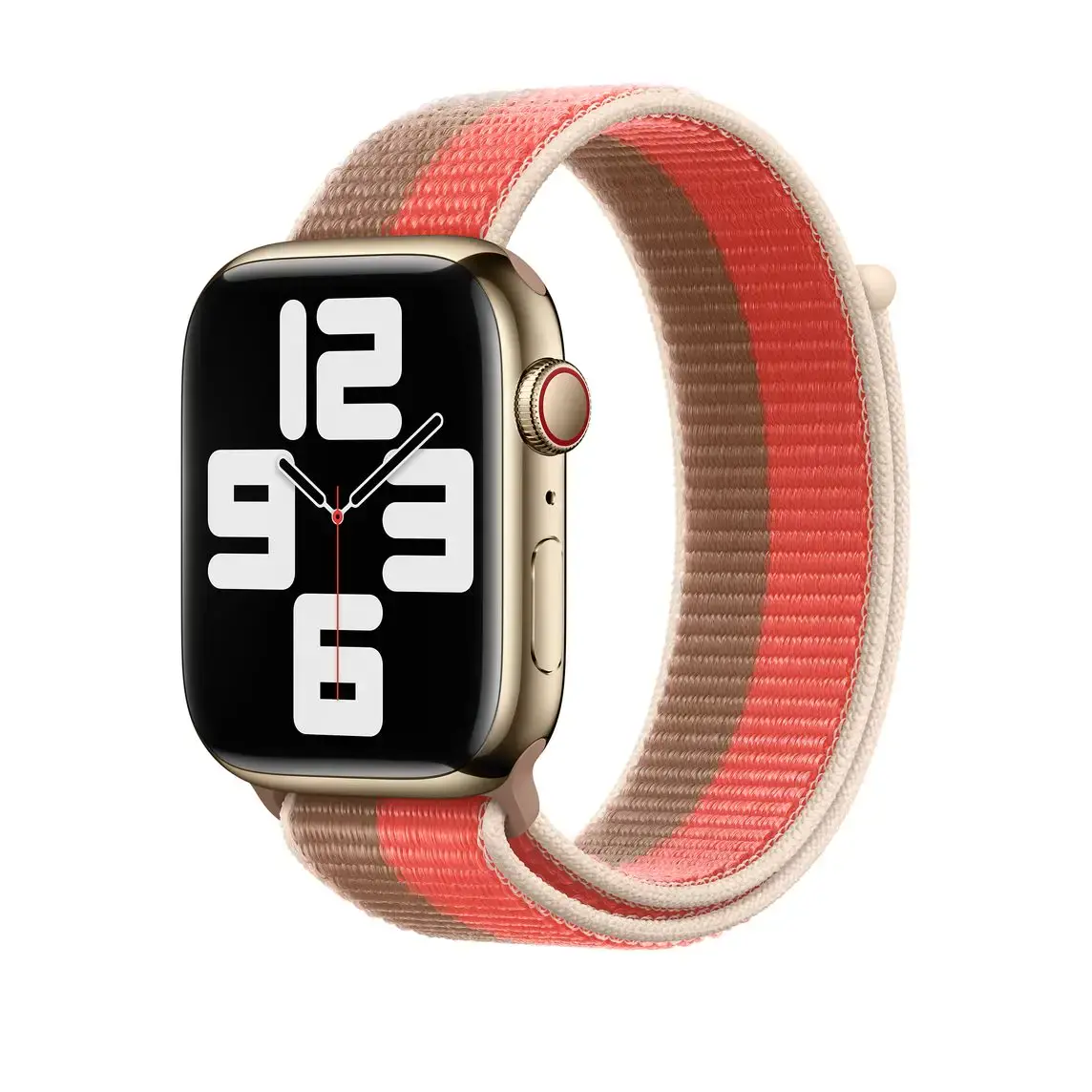 Ремінець Apple Pink Pomelo/Tan Sport Loop для Apple Watch 38/40/41/42mm (ML2P3)