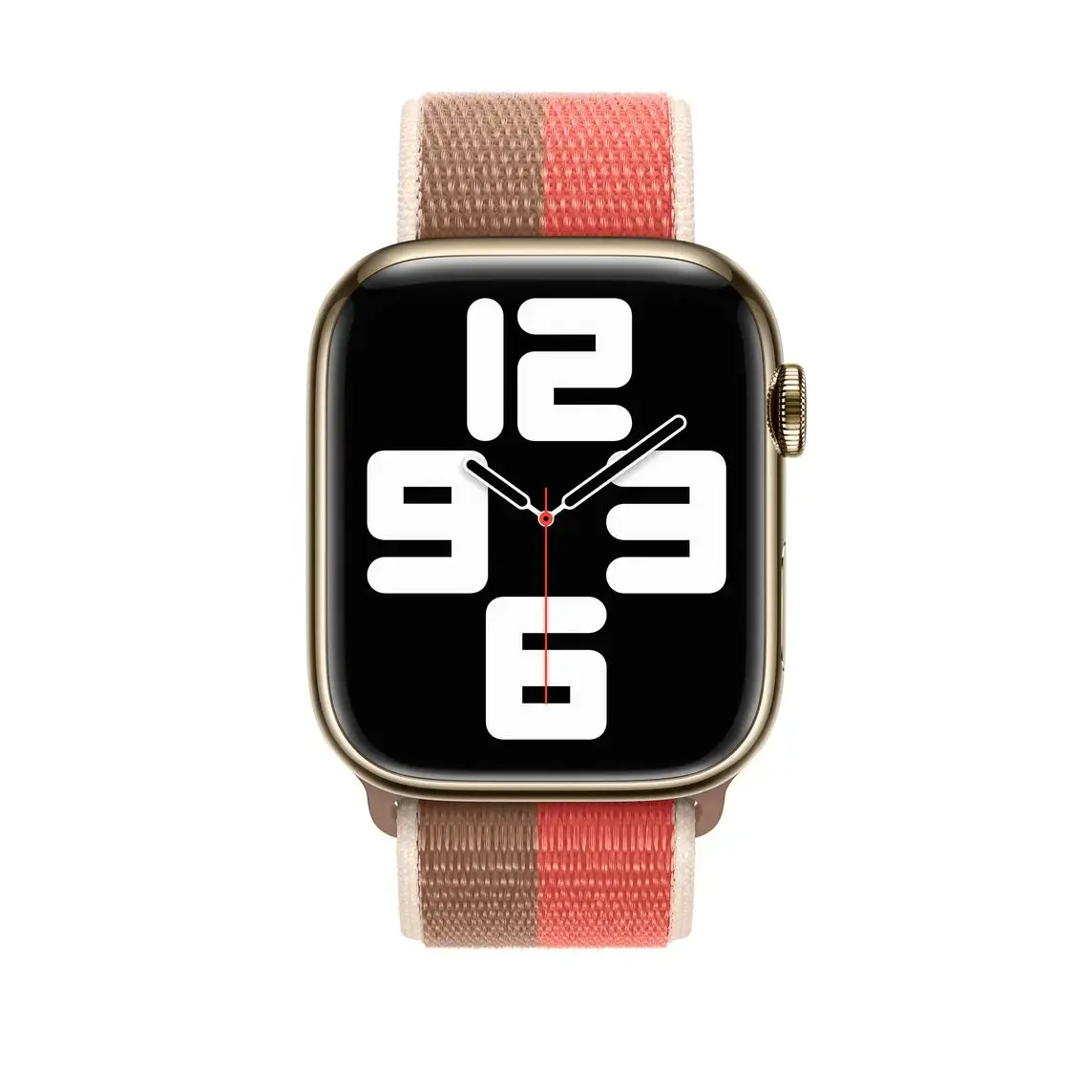 Ремінець Apple Pink Pomelo/Tan Sport Loop для Apple Watch 38/40/41/42mm (ML2P3)
