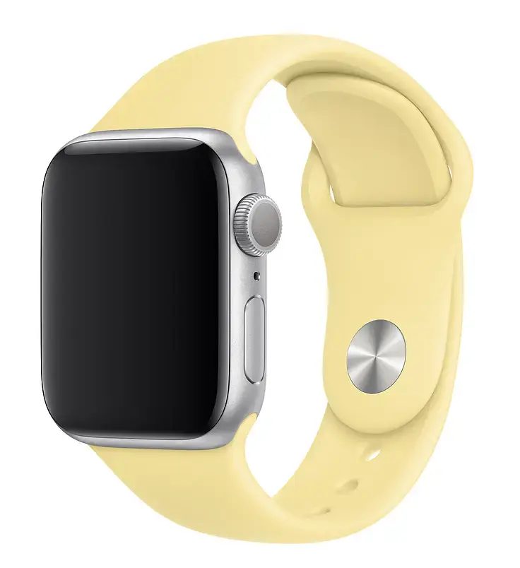Ремінець Apple Lemon Cream Sport Band (MWUX2) для Apple Watch 44/45/46/49mm