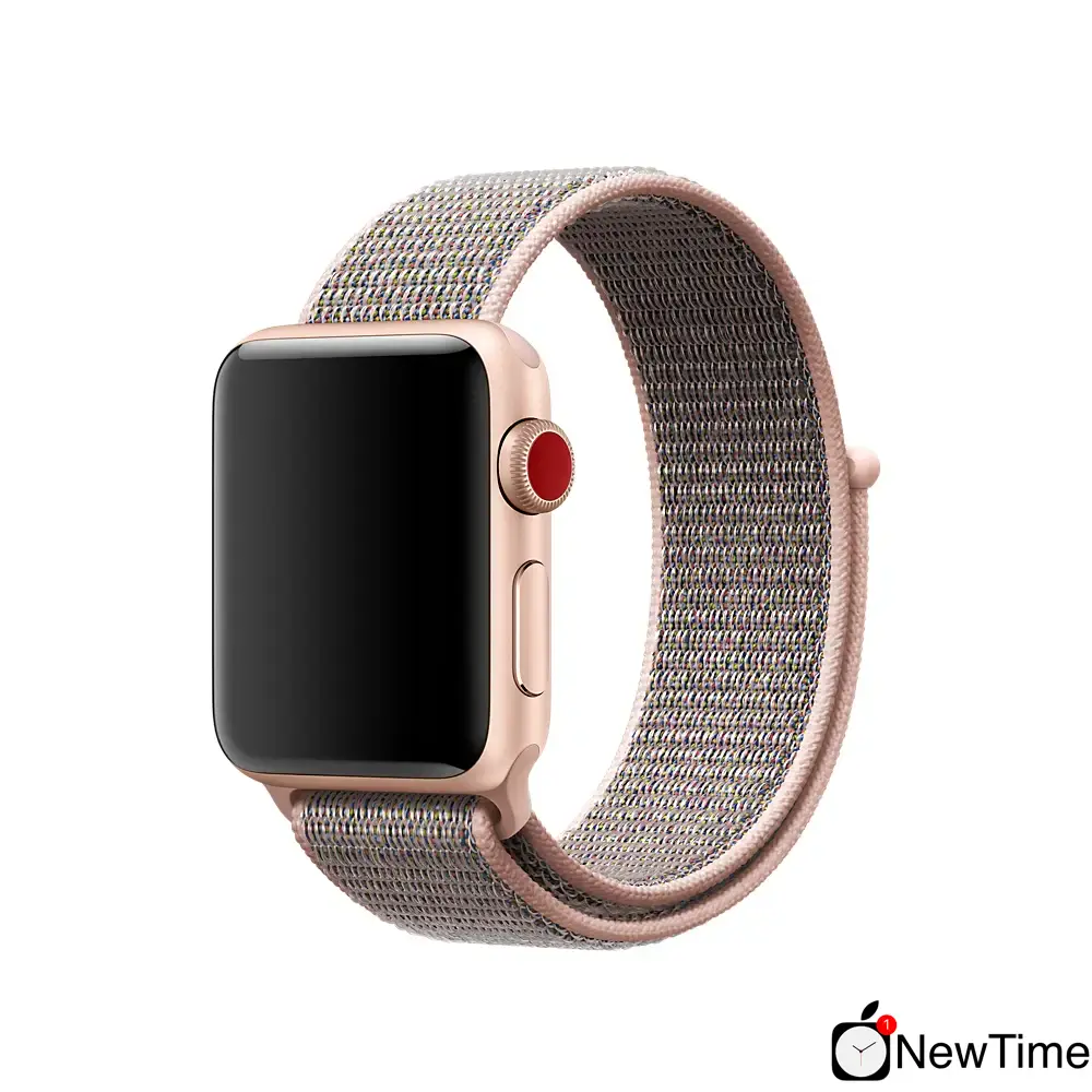 Ремінець Apple Pink Sand Sport Loop (MQW02, MTLU2) для Apple Watch 38/40/41/42mm