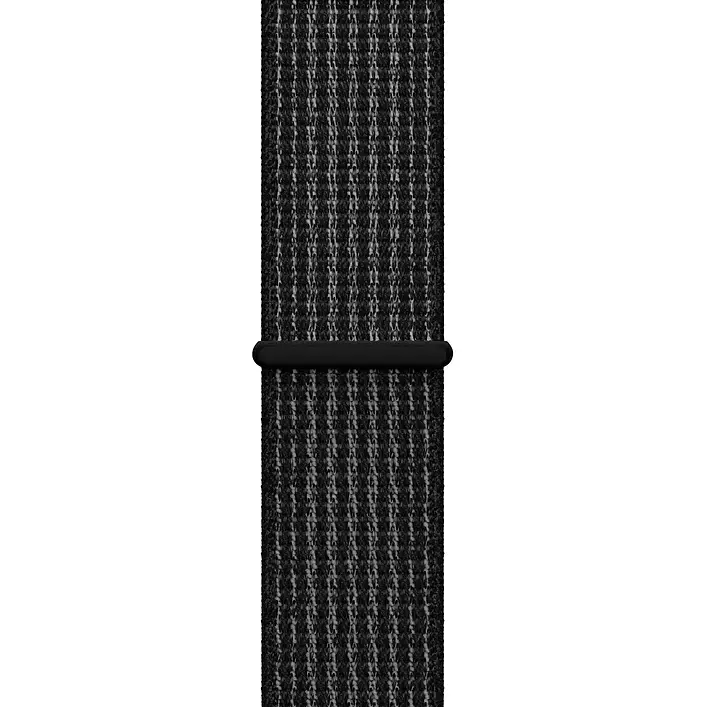 Ремінець Apple Black / Pure Platinum Nike Sport Loop (MRPH2) для Apple Watch 44/45/46/49mm