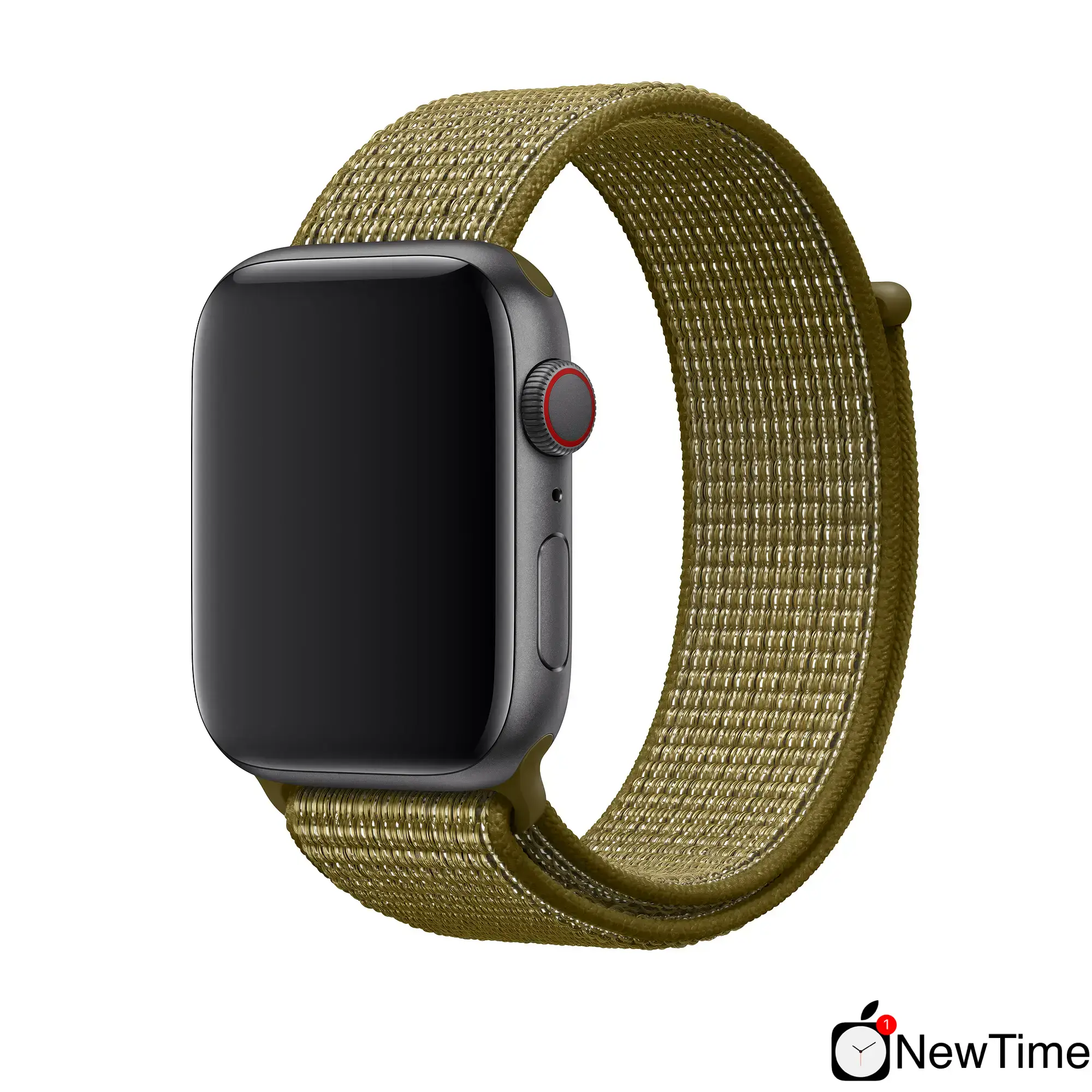 Ремешок Apple Olive Flak Nike Sport Loop (MTM62) для Apple Watch 38/40/41/42mm