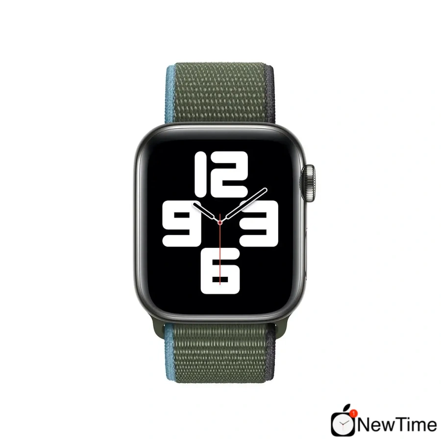 Ремінець Apple Inverness Green Sport Loop (MYA12) для Apple Watch 38/40/41/42mm