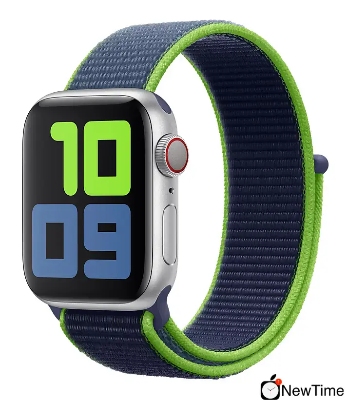 Ремінець Apple Neon Lime Sport Loop (MXMP2) для Apple Watch 38/40/41/42mm