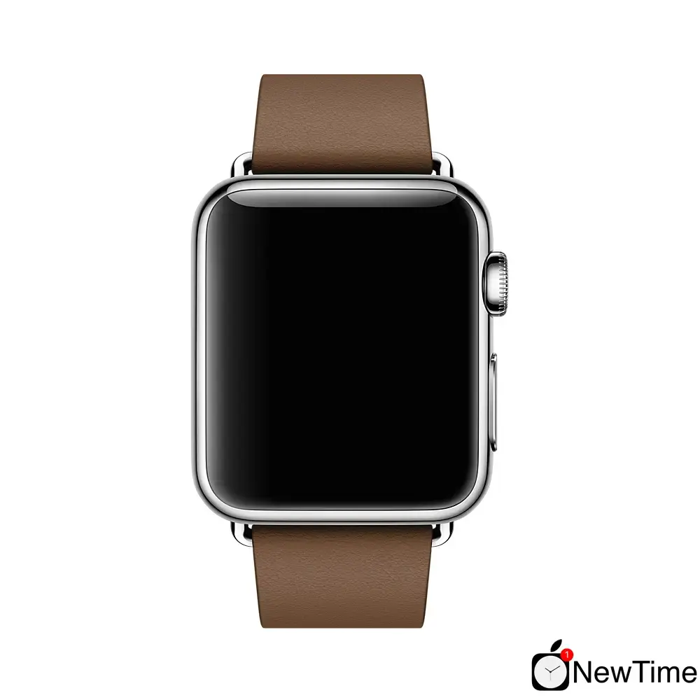 Ремінець Brown Modern Buckle Medium (MJ552) для Apple Watch 38/40/41/42mm