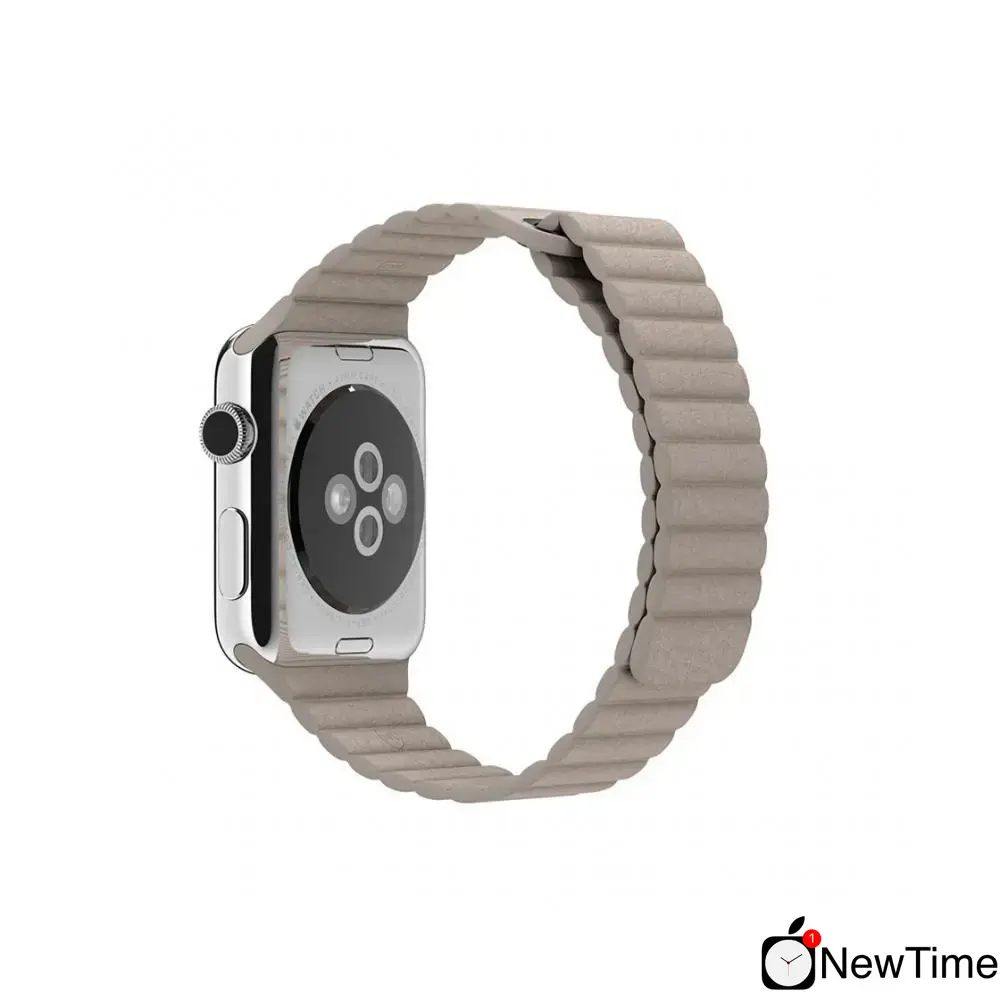 Ремінець Stone Leather Loop Medium (MJ4X2, MTHC2) для Apple Watch 44/45/46/49mm