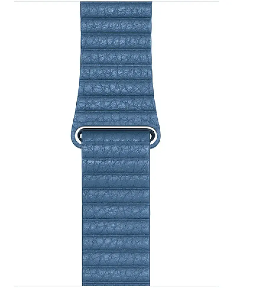 Ремінець Apple Cape Cod Blue Leather Loop - Large (MTHA2) для Watch 44/45/46/49mm