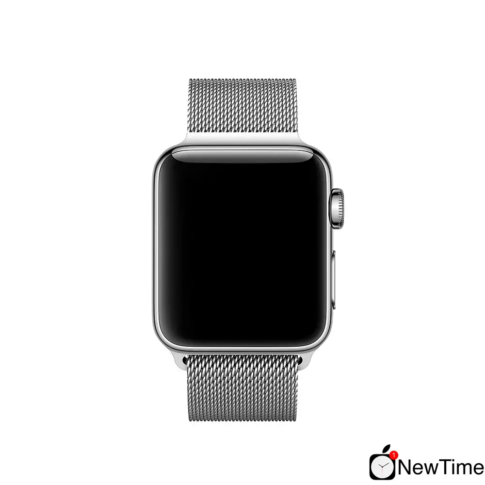 Ремешок Apple Milanese Loop Silver (MTU22, MJ5E2) для Apple Watch 38/40/41/42mm