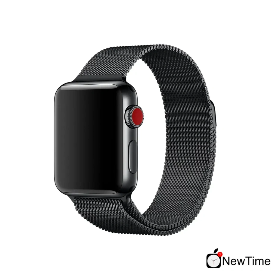 Ремінець Apple Space Black Milanese Loop (MLJJ2, MTU12) для Apple Watch 38/40/41/42mm