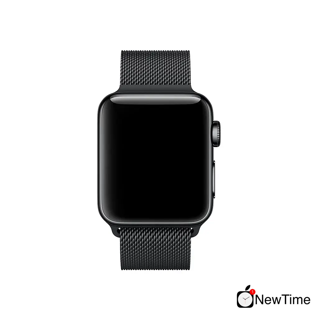 Ремешок Apple Space Black Milanese Loop (MLJJ2, MTU12) для Apple Watch 38/40/41/42mm