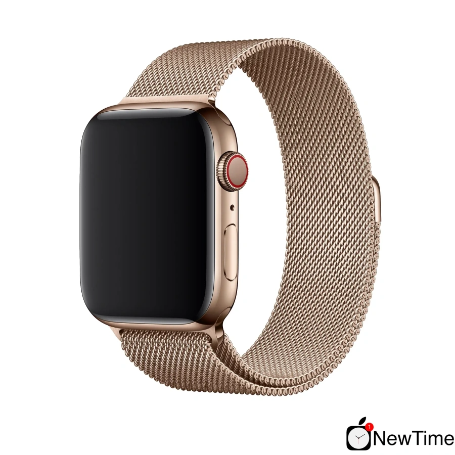 Ремінець Apple Milanese Loop Band Gold (MTU72) for Apple Watch 44/45/46/49mm
