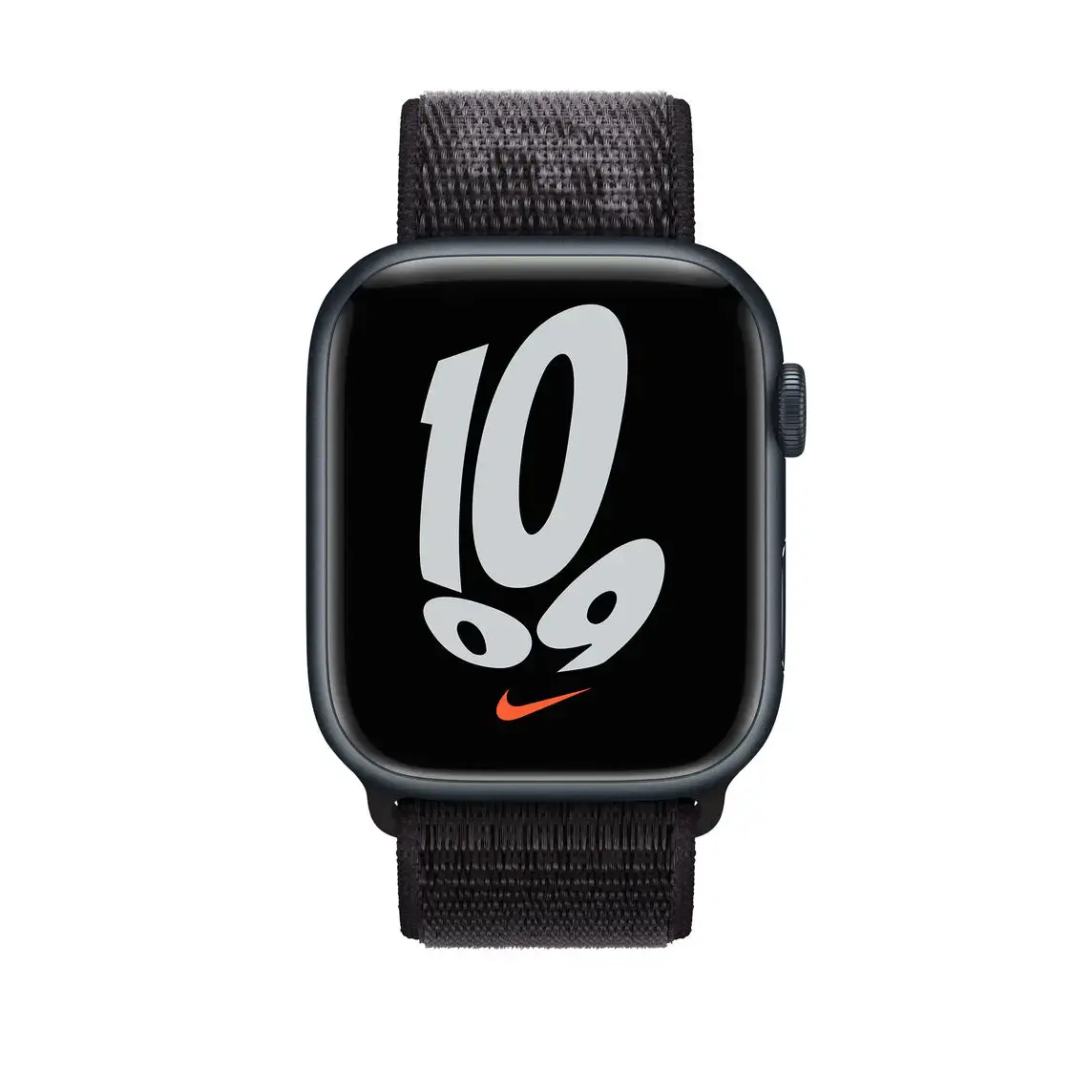Ремешок Apple Black Nike Sport Loop для Apple Watch 44/45/46/49mm (ML343)